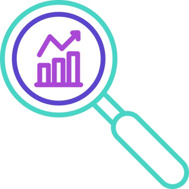 Analiz işi analiz simgesi tam biçimli