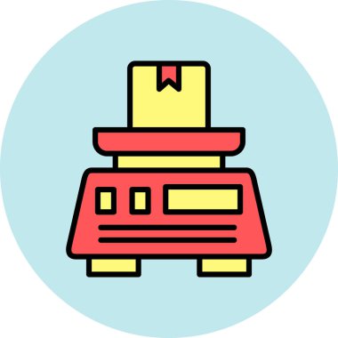 araba motoru simgesi vektör illüstrasyonu