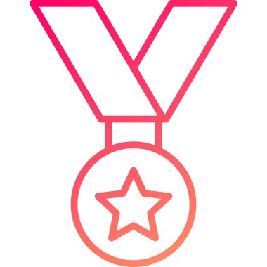 Ödül. Web simgesi basit illüstrasyon