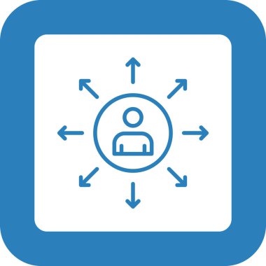 seo modern simgesinin vektör illüstrasyonu