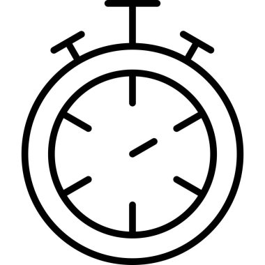 Alarm saat vektör simgesi