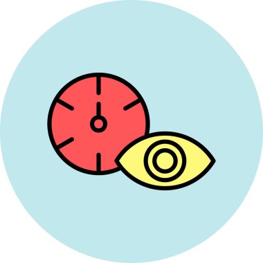 Pusula. Web simgesi basit illüstrasyon