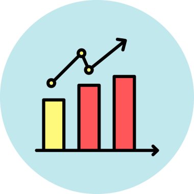 Grafik. Web simgesi basit illüstrasyon
