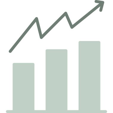 grafik ikonu vektör illüstrasyonu