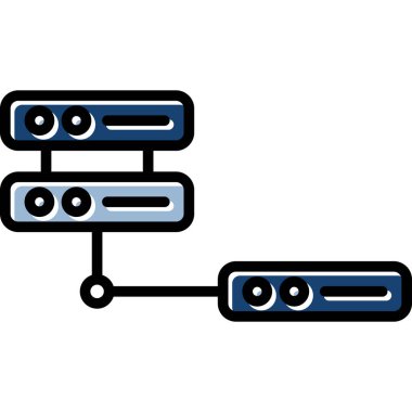 Ağ web simge vektör çizim