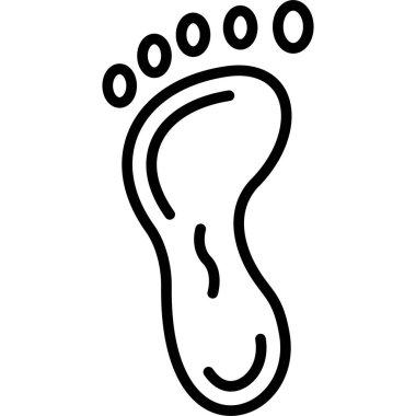 Ayakkabı simgesi, basit tarzı