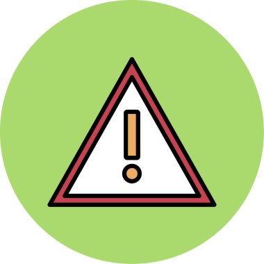 dikkat simgesi çizimi