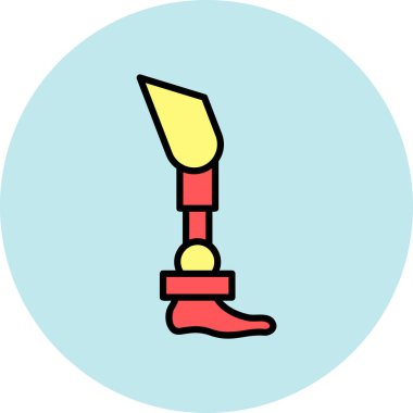 Çizgi film simgesinin vektör illüstrasyonu