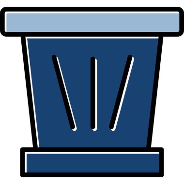 Çöp kutusu. Basit tasarım