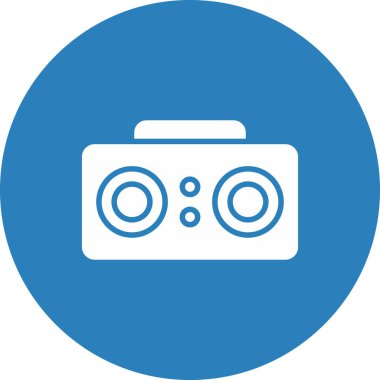 kamera simgesi vektör illüstrasyonu