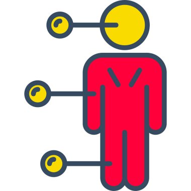 İnsanların vektör illüstrasyonu