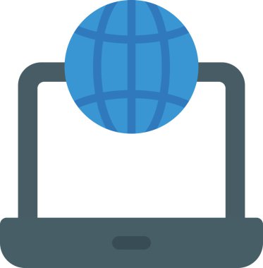 genel ağ vektör simgesi