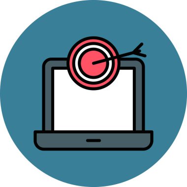 Internet arama vektör simgesi