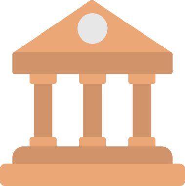 Banka oluşturma vektör simgesi