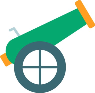 Düz stil bisiklet ikonu