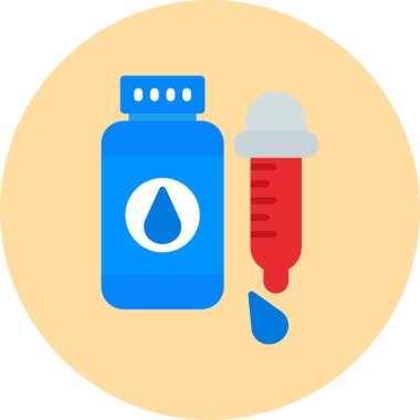 kan damlası vektör simgesi