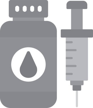 Şişe. Web simgesi basit illüstrasyon