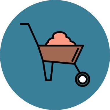 Alışveriş arabası. Basit tasarım