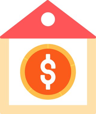 Dolar simgesi vektör illüstrasyonu