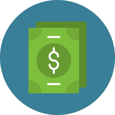 iş düz vektör simgesi