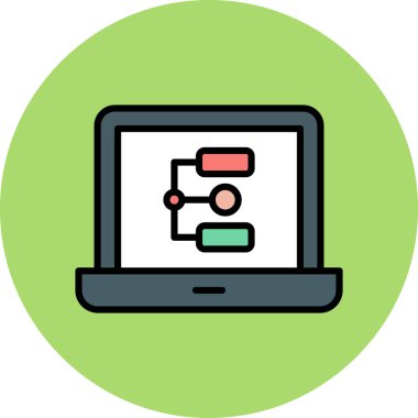 ağ paylaşım simgesi çizimi