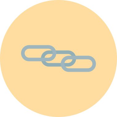 bağlantı simgesi vektör illüstrasyonu