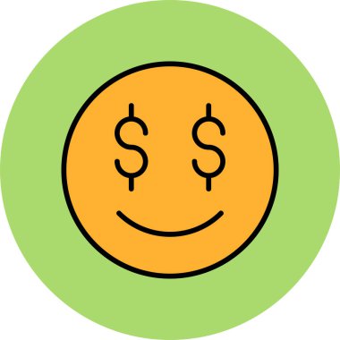 Vektör illüstrasyonu, simge ögesi arkaplanı