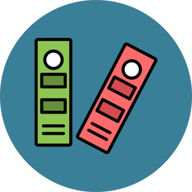 Modern simgenin vektör illüstrasyonu