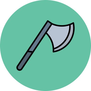 Balta. Web simgesi basit illüstrasyon