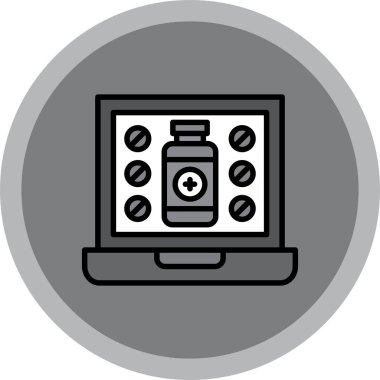 seo modern simgesinin vektör illüstrasyonu