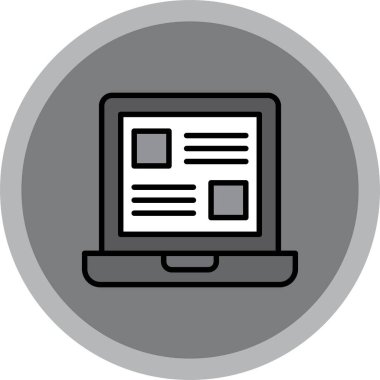 seo modern simgesinin vektör illüstrasyonu