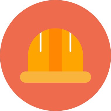 inşaat başlığı vektör simgesi