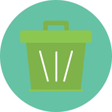 Çöp tenekesi. Basit tasarım