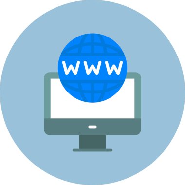 Web tasarımı, masaüstü, masaüstü, opsiyon, geliştirme ve yazdırma için web tasarım simgesi.