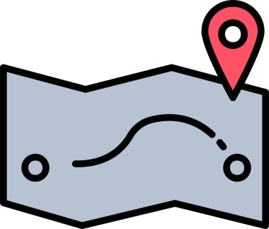 konum pin haritası simgesi