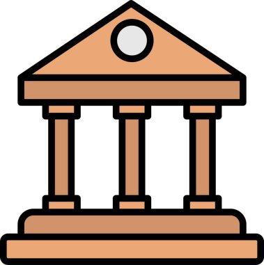 banka oluşturma vektör illüstrasyonu