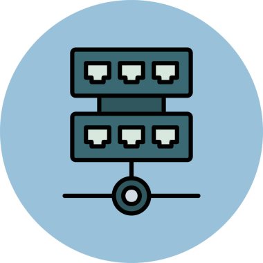 ağ paylaşım simgesi çizimi