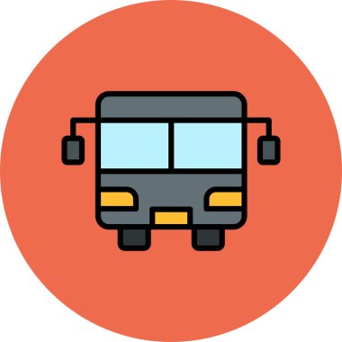 Kamyon. Web simgesi basit illüstrasyon