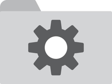 Simge, vektör illüstrasyonu ayarlanıyor