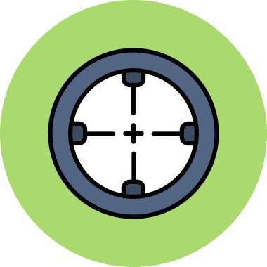 Hedef simgeyi tam - özet biçiminde hedefle