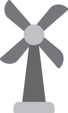 fan simgesi vektör illüstrasyonu