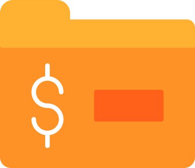 para düz simgesi, vektör illüstrasyonu