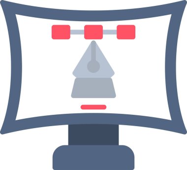 Kamera. Web simgesi basit illüstrasyon