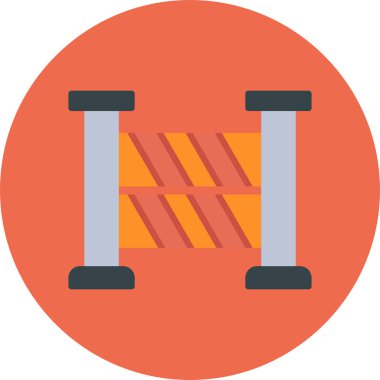 Bina. Web simgesi basit illüstrasyon