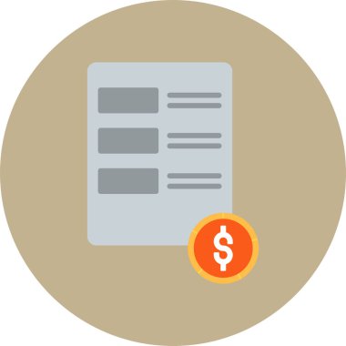 İş Düz Vektörü Simgesi Tasarımı