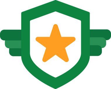 Rozet rozet simgesi - taslak biçimi