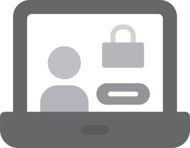 Hesap kartı kullanıcı simgesi ana hat biçiminde