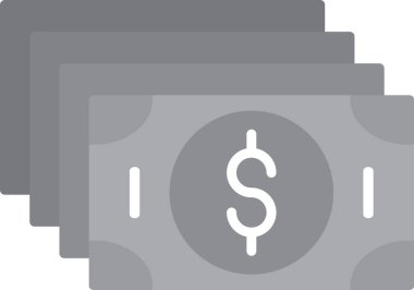 Para için. Web simgesi basit illüstrasyon