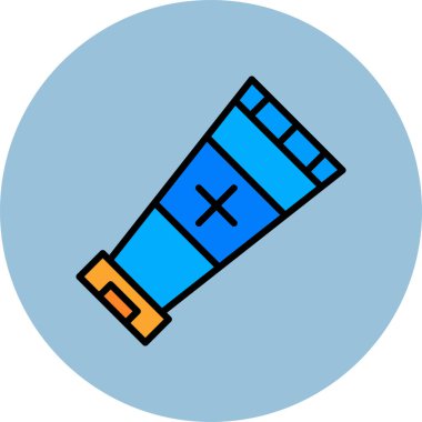 test simgesi vektör illüstrasyonu