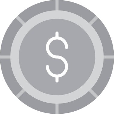 vektör para simgesi illüstrasyonu